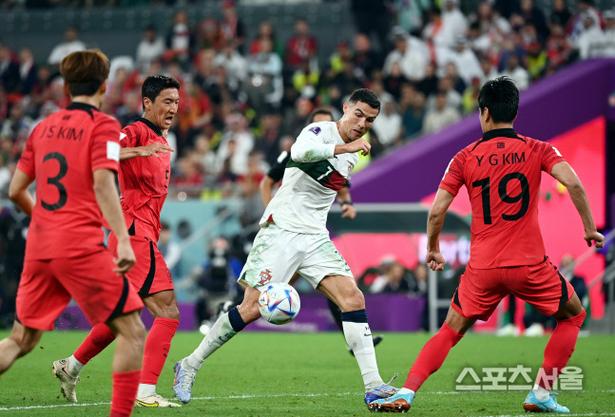 韩国vs葡萄牙进球时刻